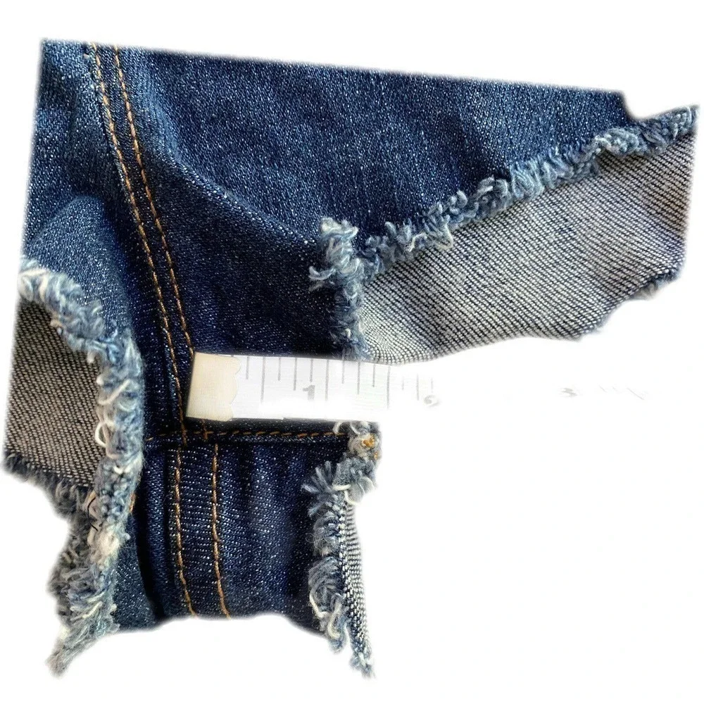 BDG Women's Blue High Rise‎ Cheeky Shorts 31